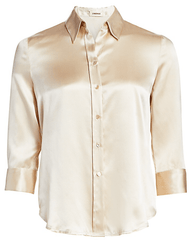 L'Agence - L'Agence Dani Three Quarter Sleeve Blouse - Buy Online