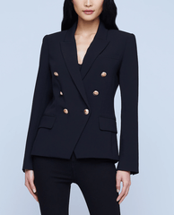 L'Agence - L'Agence Kenzie Double-Breasted Blazer - Buy Online
