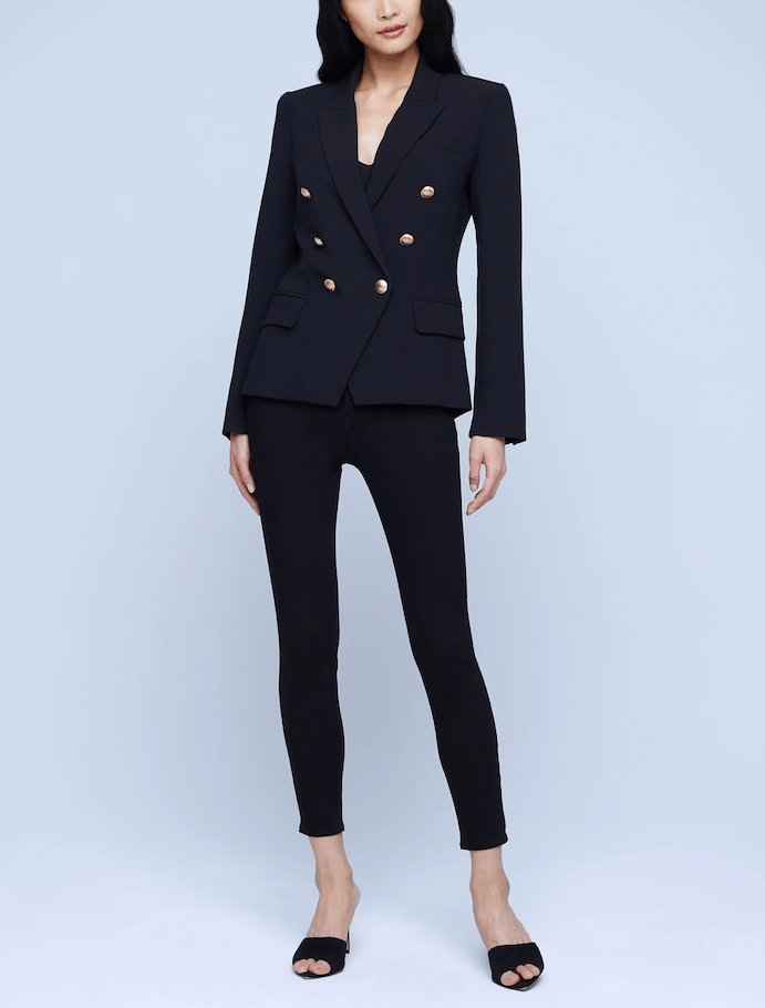 L'Agence - L'Agence Kenzie Double-Breasted Blazer - Buy Online