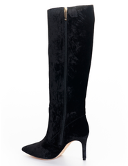 L'Agence - L'Agence Lena Velvet Boot - Buy Online