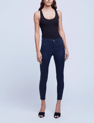 L'Agence - L'Agence Margot High Rise Coated Pant - Buy Online