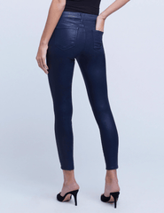 L'Agence - L'Agence Margot High Rise Coated Pant - Buy Online