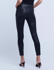 L'Agence - L'Agence Margot Coated Jean - Black Coated - Buy Online
