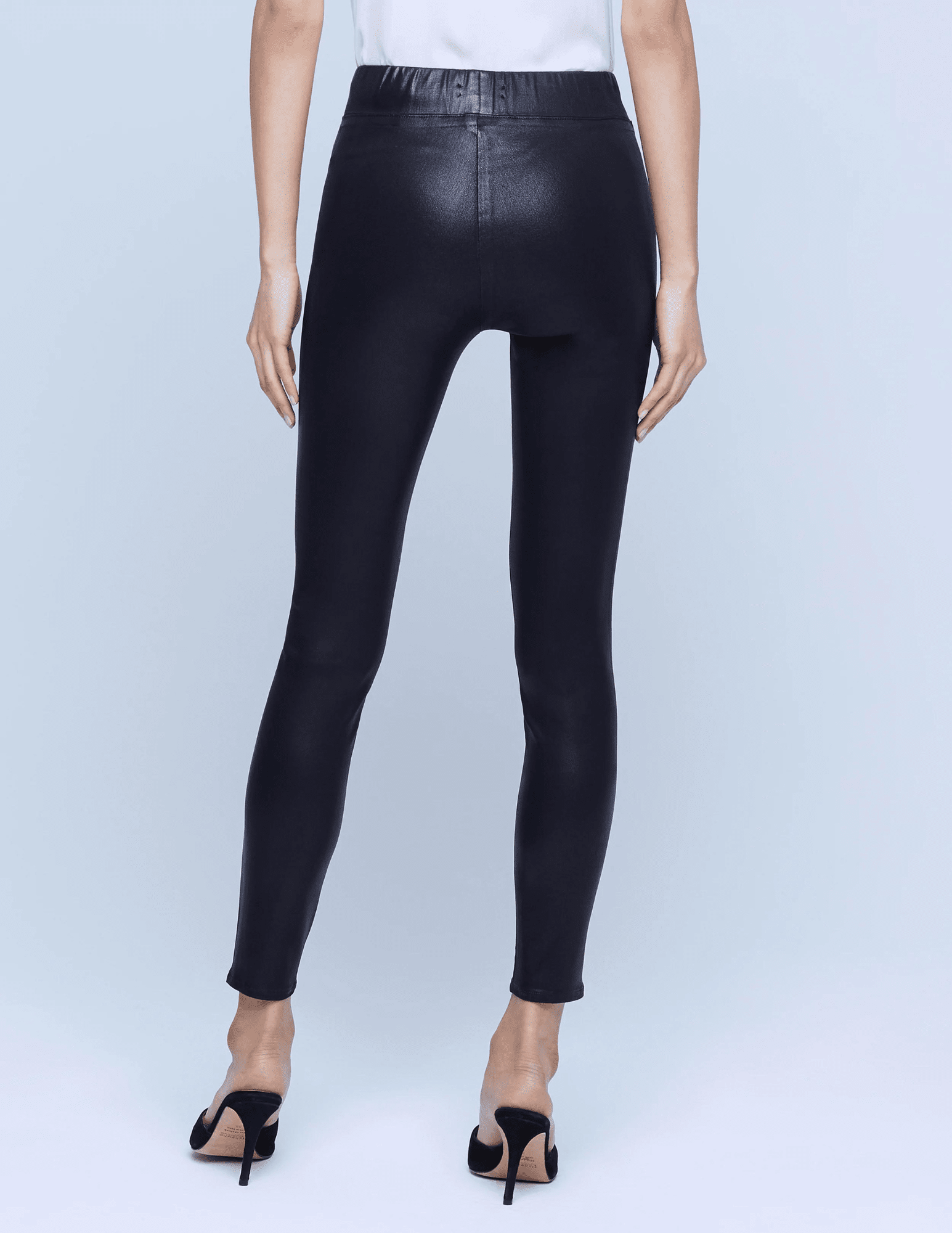 L'Agence - L'Agence Rochelle Coated Pull On Jean - Buy Online