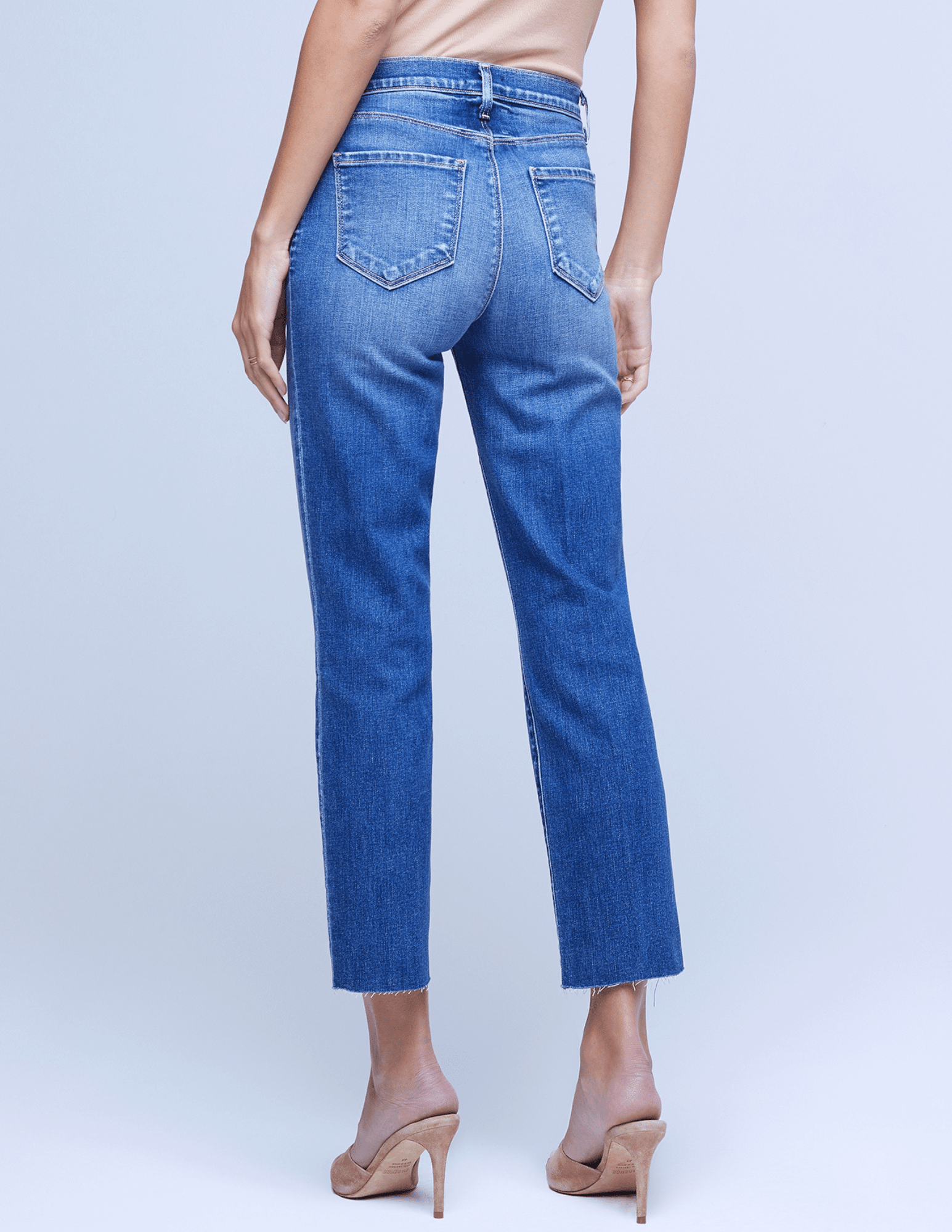 L'Agence - RA—L'Agence Sada High Rise Cropped Slim Jean - Buy Online
