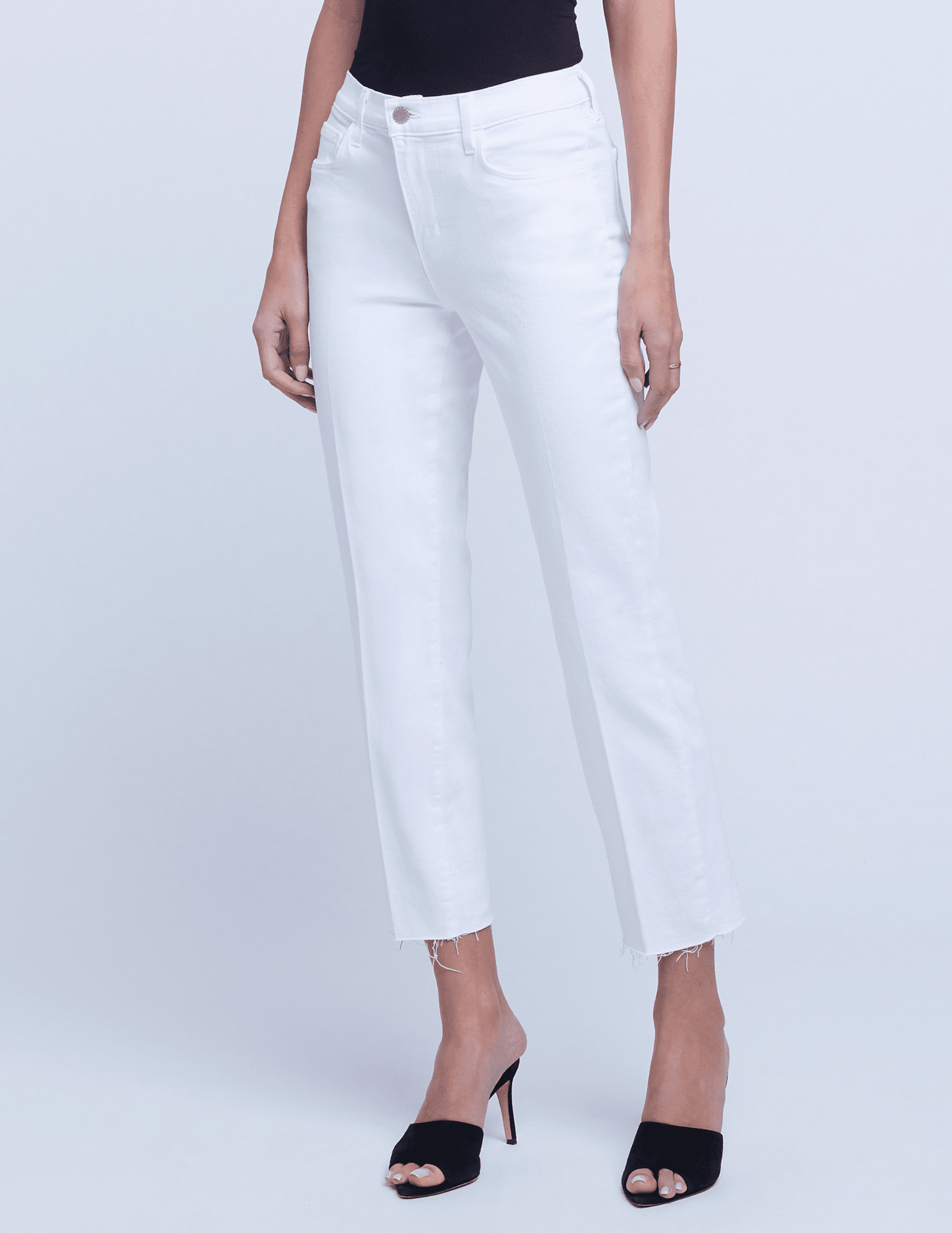 L'Agence - L'Agence Sada High Rise Cropped Slim Jean - Buy Online