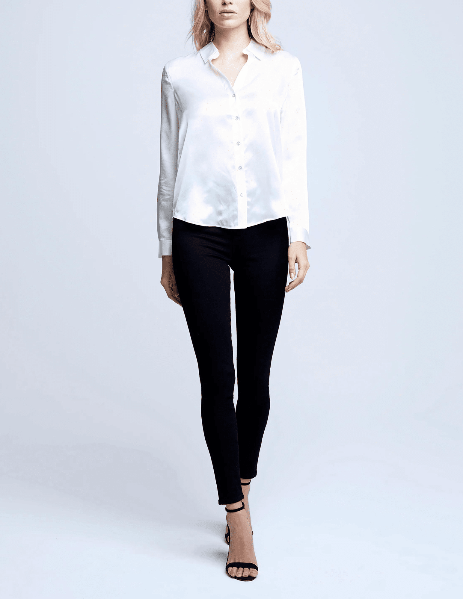 L'Agence - L'Agence Tyler Long Sleeve Blouse - Buy Online