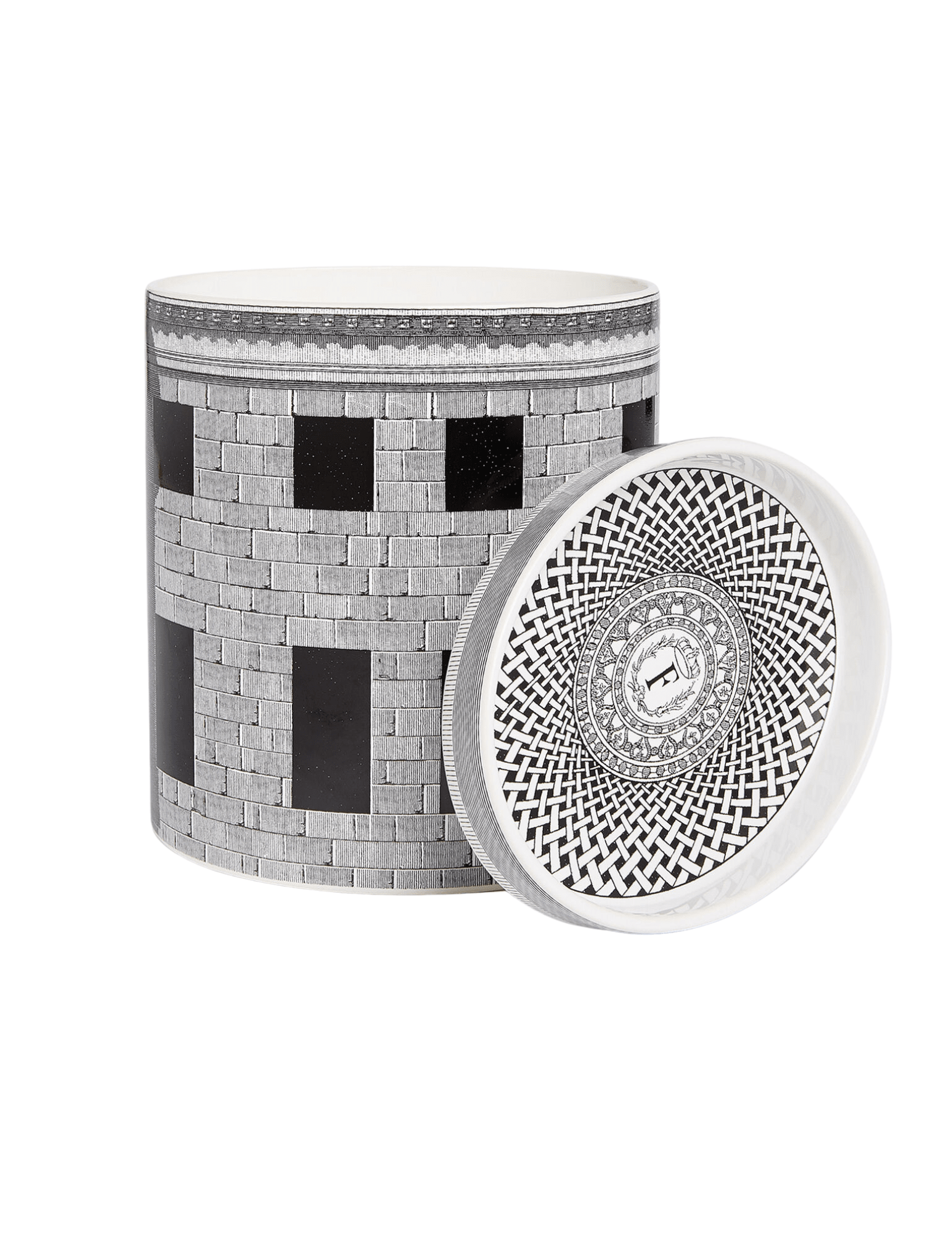 Fornasetti - Fornasetti Profumi Nel Mentre Large Scented Candle - Buy Online