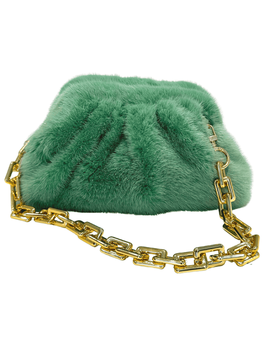 Steven Dann Mink Clutch