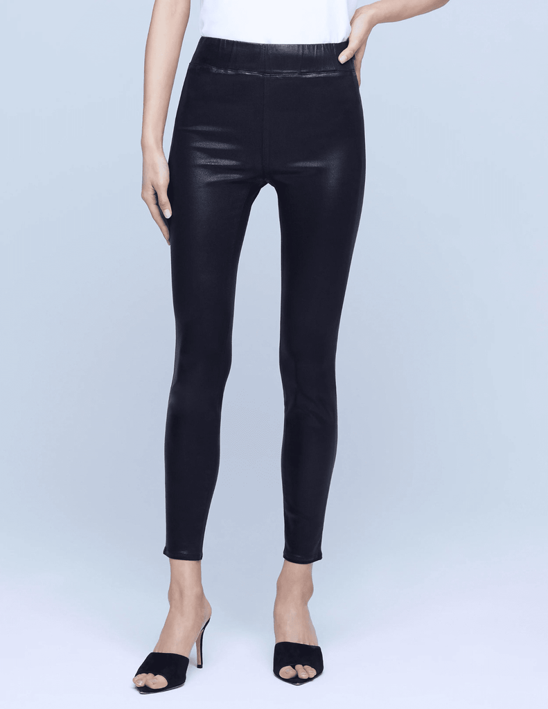 L'Agence - L'Agence Rochelle Coated Pull On Jean - Buy Online