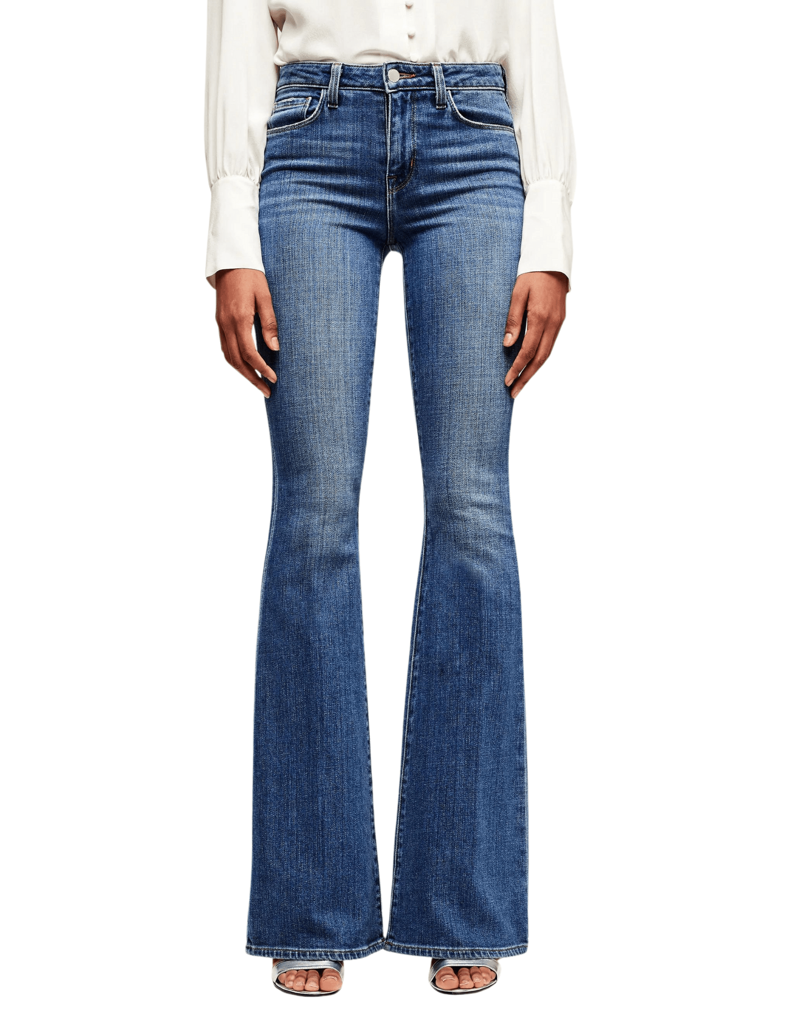 L'Agence - L'Agence Bell High Rise Flare Jean - Buy Online