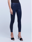L'Agence - L'Agence Margot High Rise Coated Pant - Buy Online