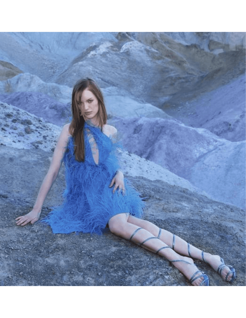 SALE ITEM-Cult Gaia Eliana Feather Mini Dress