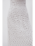Simhkai Elise Crochet Midi Dress