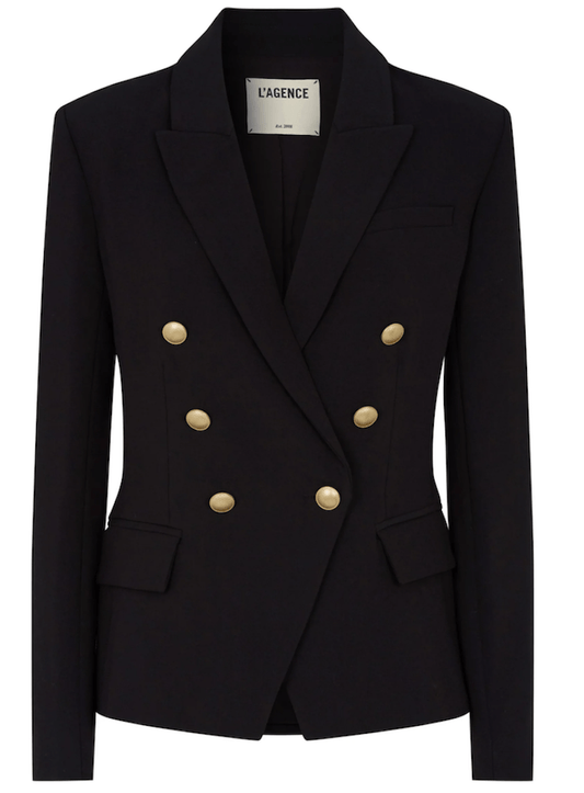 L'Agence - L'Agence Kenzie Double-Breasted Blazer - Buy Online