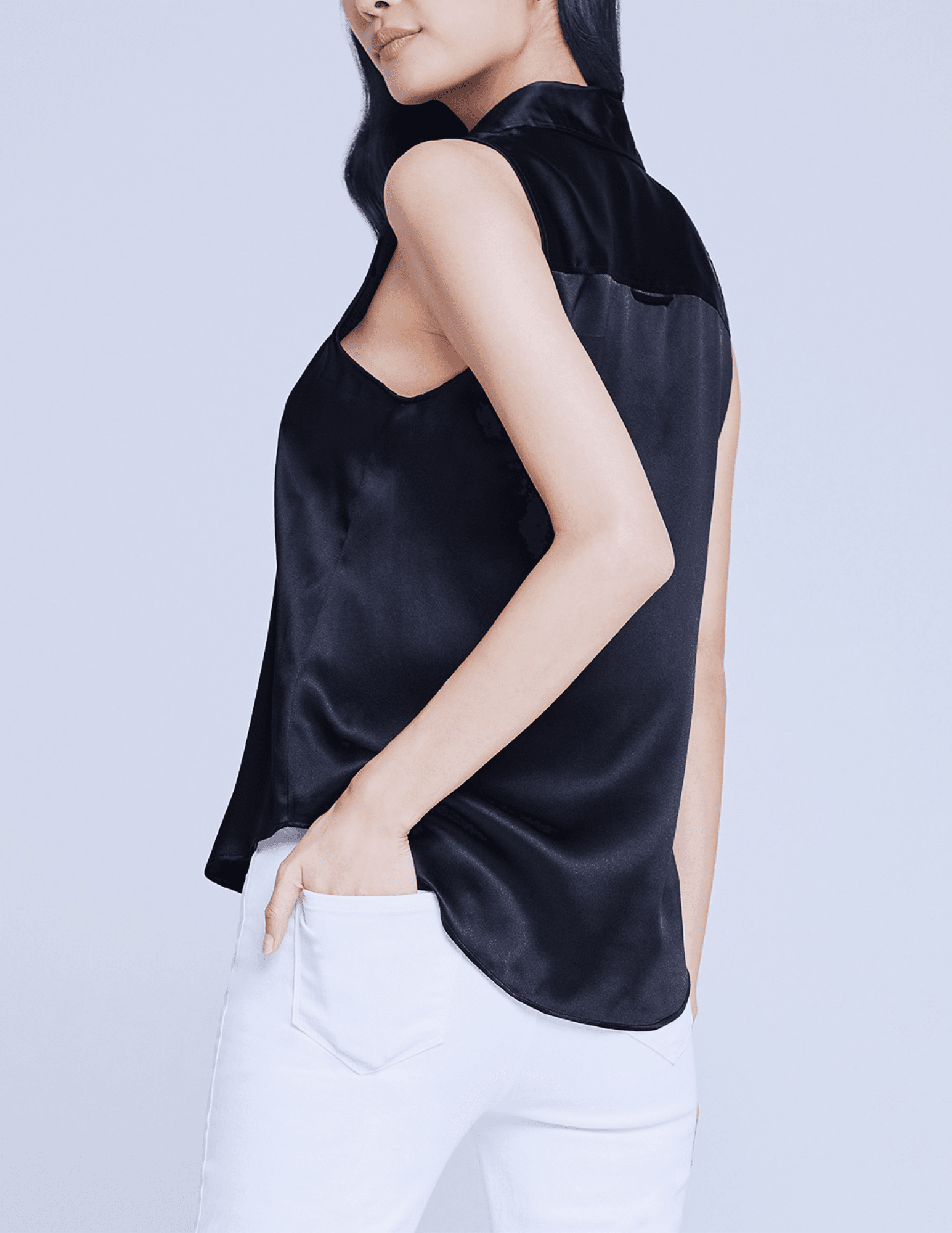 L'Agence - L'Agence Emmy Sleeveless Blouse - Buy Online