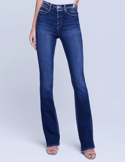 L'Agence - L'Agence Selma High Rise Baby Boot-Cut Jean - Buy Online