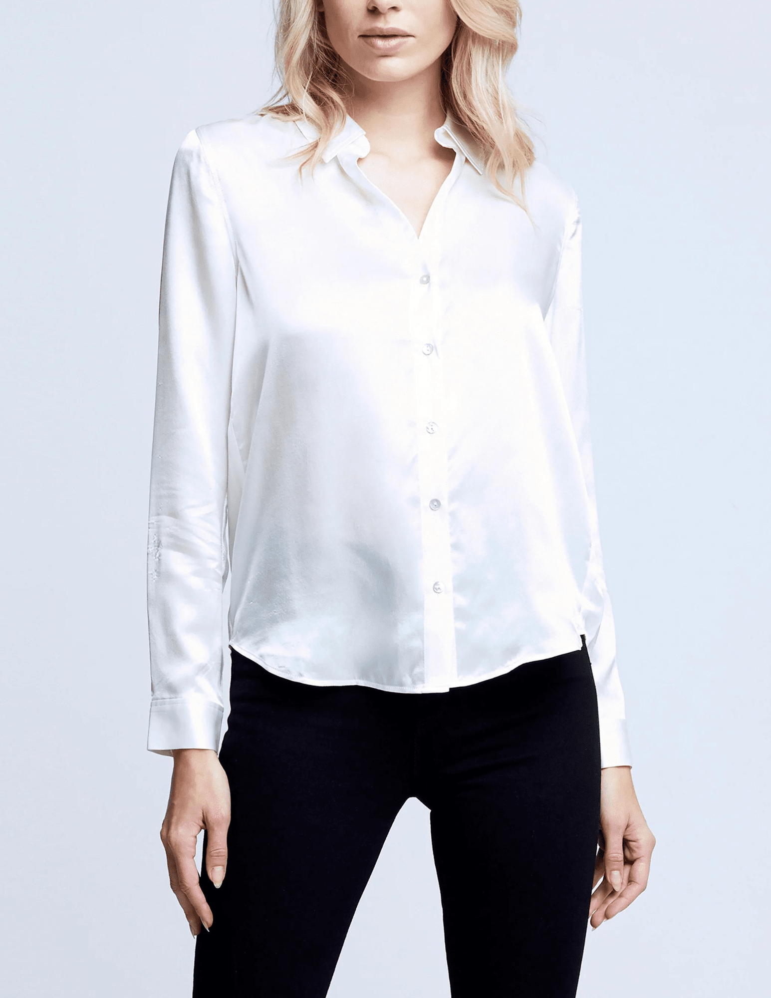 L'Agence - L'Agence Tyler Long Sleeve Blouse - Buy Online