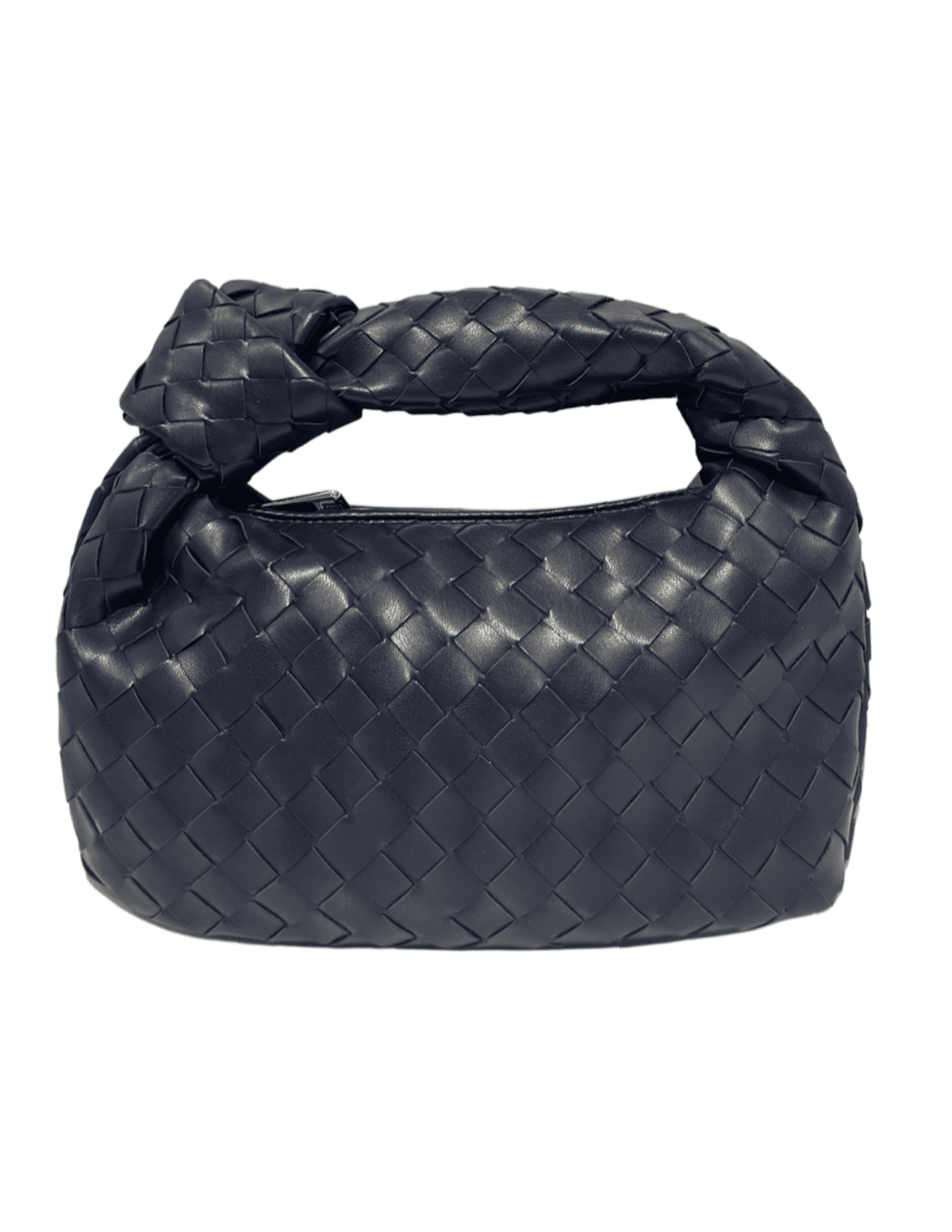 Steven Dann Small Woven Leather Knot Bag